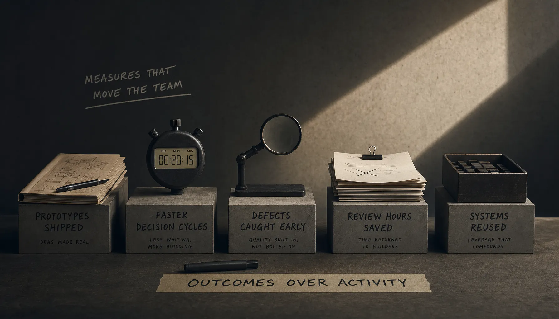 AI Productivity Metrics for Builders: Proof That Works