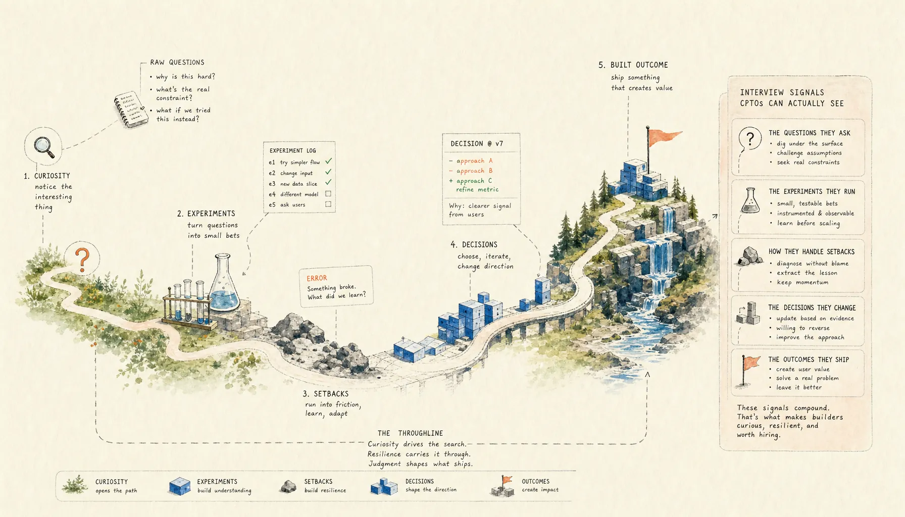 Curious and Resilient Builder Signals | Provn AI Career Hub