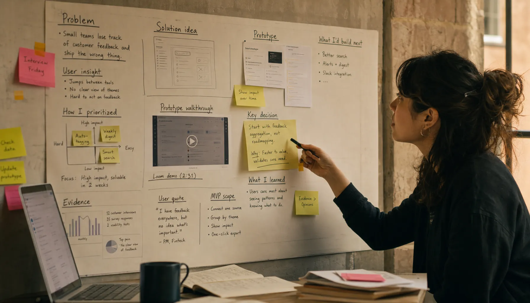 Product Manager Builder Portfolio: Prove Judgment