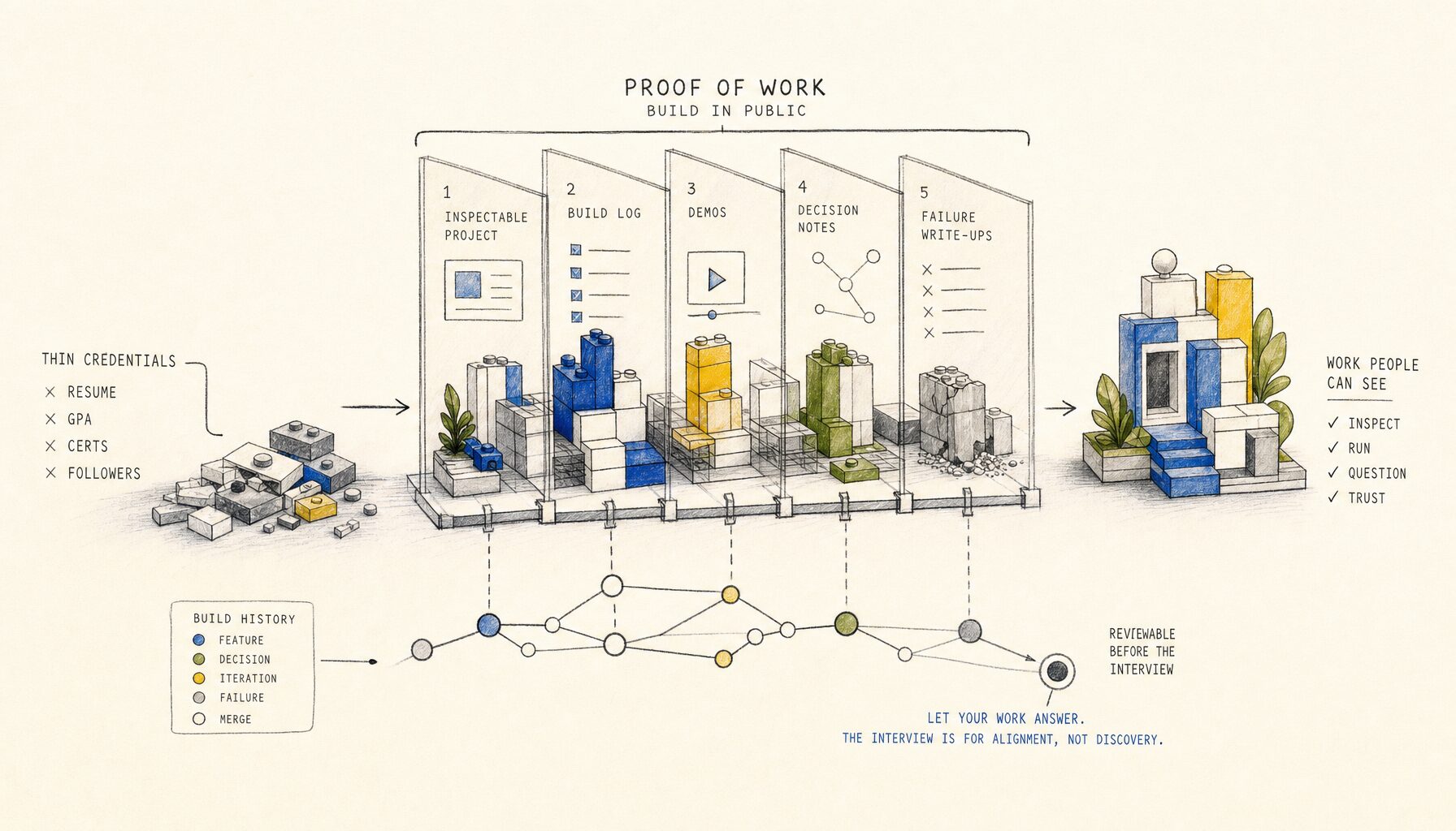 Proof of Work for Early-Career Builders | Provn | Provn